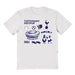 Tottenham Hotspur Impressions Artwork White Youth Cotton T-Shirt