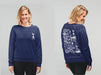 Tottenham Hotspur Impressions Artwork Women Cotton Fleece Long Sleeve Crew Neck - Vive La Fête - Online Apparel Store