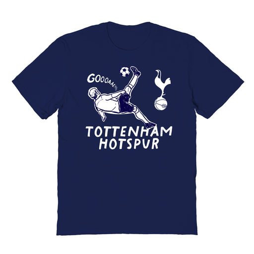 Tottenham Hotspur Womens Navy Cotton Tshirt