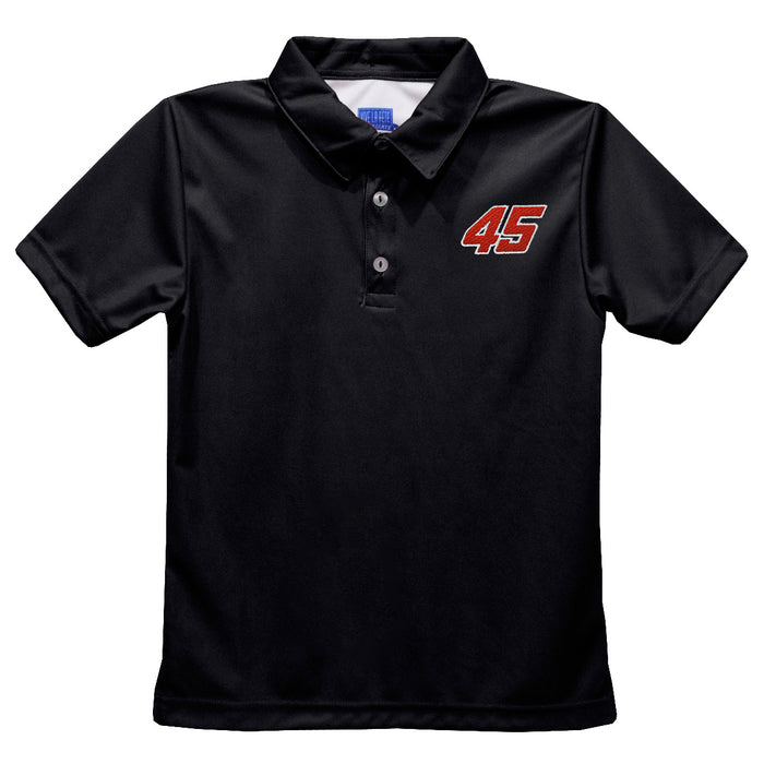 Tyler Reddick Vive La Fete Solid Polo - Black