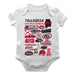Talladega Superspeedway NASCAR Cotton Short Sleeve Bodysuit White - Vive La Fête - Online Apparel Store