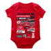 Talladega Superspeedway NASCAR Cotton Short Sleeve Bodysuit Red - Vive La Fête - Online Apparel Store