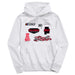 Talladega Superspeedway NASCAR Youth Pullover Cotton Hoodie White - Vive La Fête - Online Apparel Store