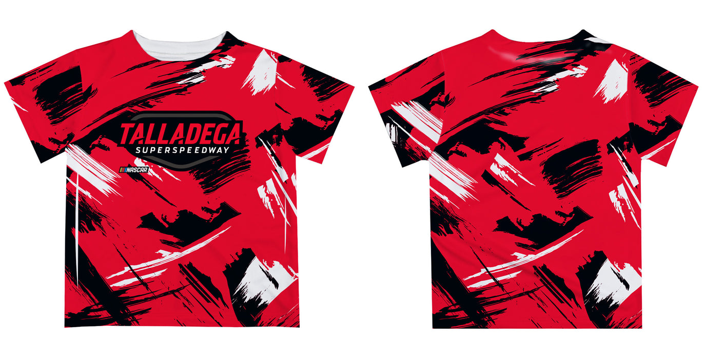 Talladega Superspeedway NASCAR Paint Brush T-Shirt Red - Vive La Fête - Online Apparel Store