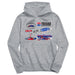 NASCAR Texas Youth Pullover Cotton Hoodie Gray