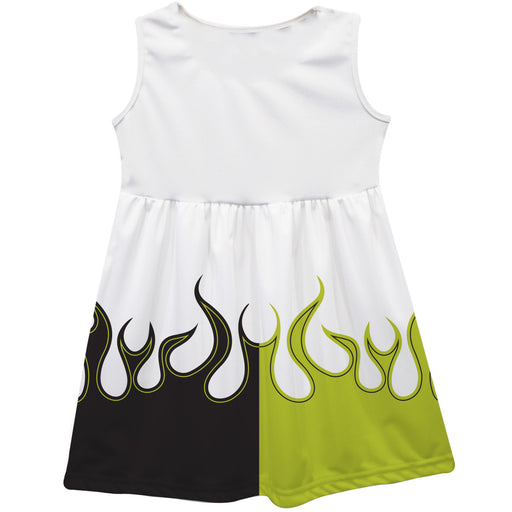 William Byron Nascar Car Flames Tank Dress - White - Vive La Fête - Online Apparel Store