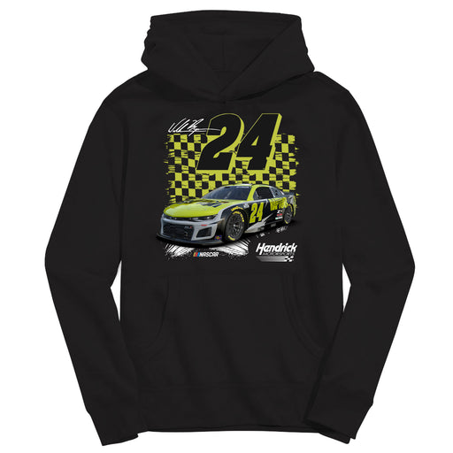 William Byron NASCAR Pullover Hoodie - Black