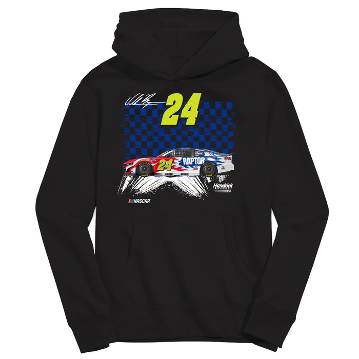 William Byron NASCAR Pullover Hoodie - Black