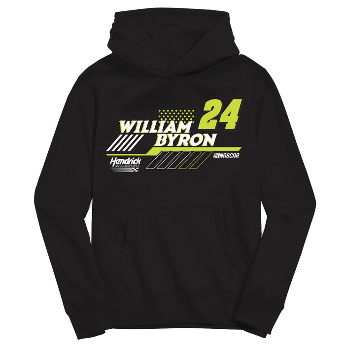 William Byron NASCAR Pullover Hoodie - Black