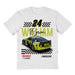 William Byron Vive La Fete Racing Car T-Shirt - White