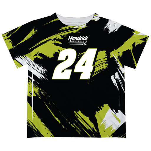 William Byron Vive La Fete NASCAR Paint Brush T-Shirt  - Black