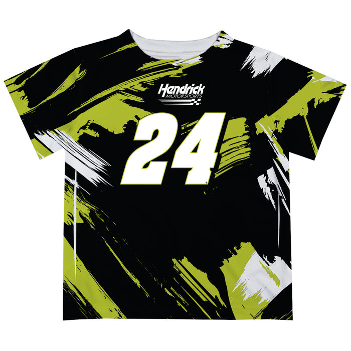 William Byron Vive La Fete NASCAR Paint Brush T-Shirt  - Black