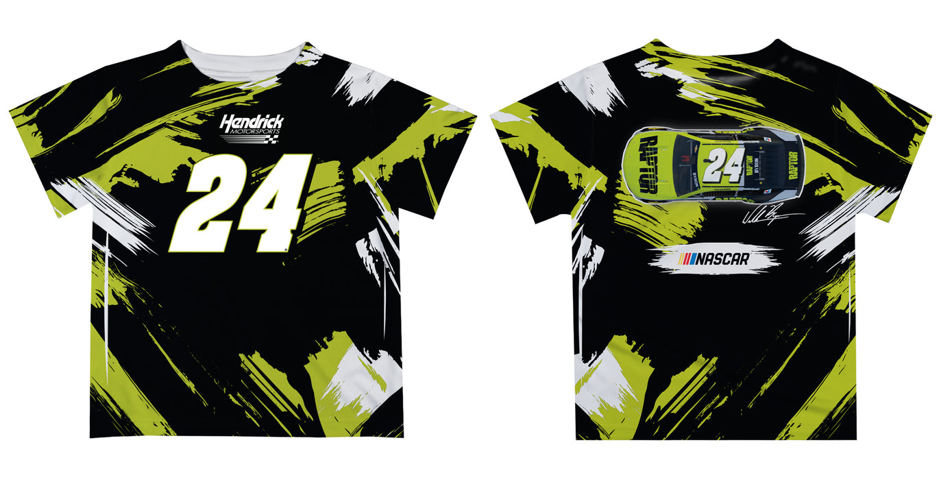 William Byron Vive La Fete NASCAR Paint Brush T-Shirt  - Black - Vive La Fête - Online Apparel Store