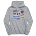 West Ham United Youth Grey Pullover Cotton Hoodie