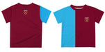 West Ham United Vive La Fete Mono Crest T-Shirt - Maroon - Vive La Fête - Online Apparel Store