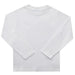 White Knit Tee Shirt Long Sleeve