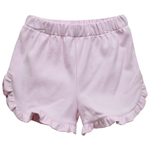 Pink Knit Girls Ruffle Short - Vive La Fête - Online Apparel Store