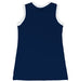 Navy and White Sleeveless Cheerleader A Line Dress - Vive La Fête - Online Apparel Store