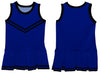 Blue Black Sleeveless Cheerleader - Vive La Fête - Online Apparel Store