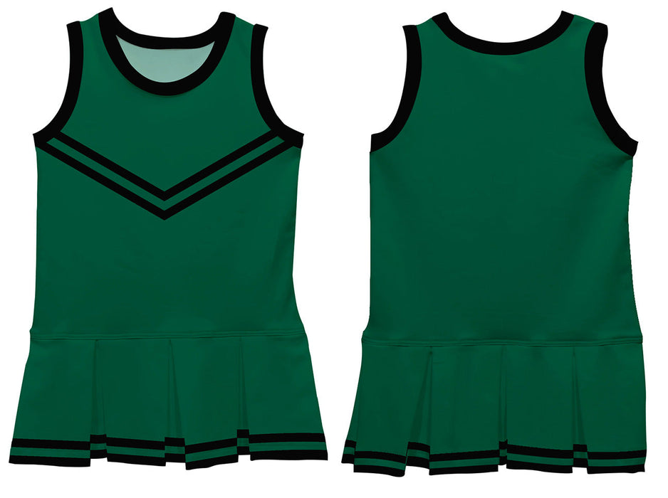 Dark Green Black Sleeveless Cheerleader - Vive La Fête - Online Apparel Store