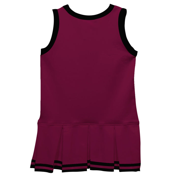 Maroon Black Sleeveless Cheerleader - Vive La Fête - Online Apparel Store