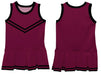 Maroon Black Sleeveless Cheerleader - Vive La Fête - Online Apparel Store
