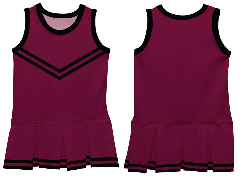 Maroon Black Sleeveless Cheerleader - Vive La Fête - Online Apparel Store
