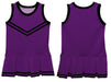 Purple Black Sleeveless Cheerleader - Vive La Fête - Online Apparel Store