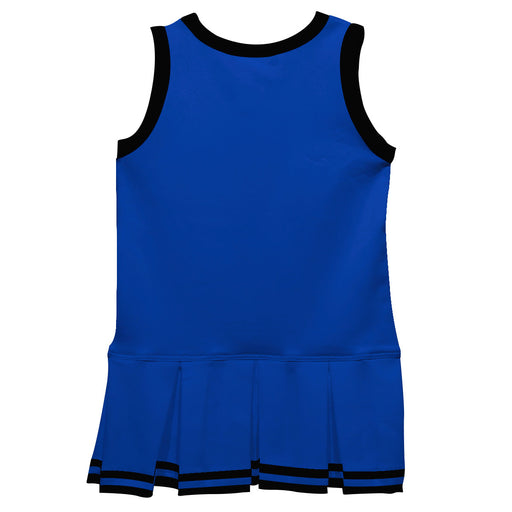 Royal Black Sleeveless Cheerleader Dress - Vive La Fête - Online Apparel Store