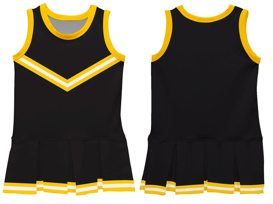 Black Yellow Sleeveless Cheerleader - Vive La Fête - Online Apparel Store