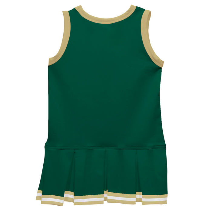 Green Gold Sleeveless Cheerleader Dress - Vive La Fête - Online Apparel Store