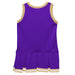 Purple Gold Sleeveless Cheerleader Dress - Vive La Fête - Online Apparel Store