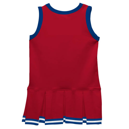 Red Navy Sleeveless Cheerleader Dress - Vive La Fête - Online Apparel Store