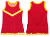 Red Yellow Sleeveless Cheerleader Dress - Vive La Fête - Online Apparel Store