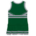 Green and Gray Sleeveless Chearleader Dress - Vive La Fête - Online Apparel Store