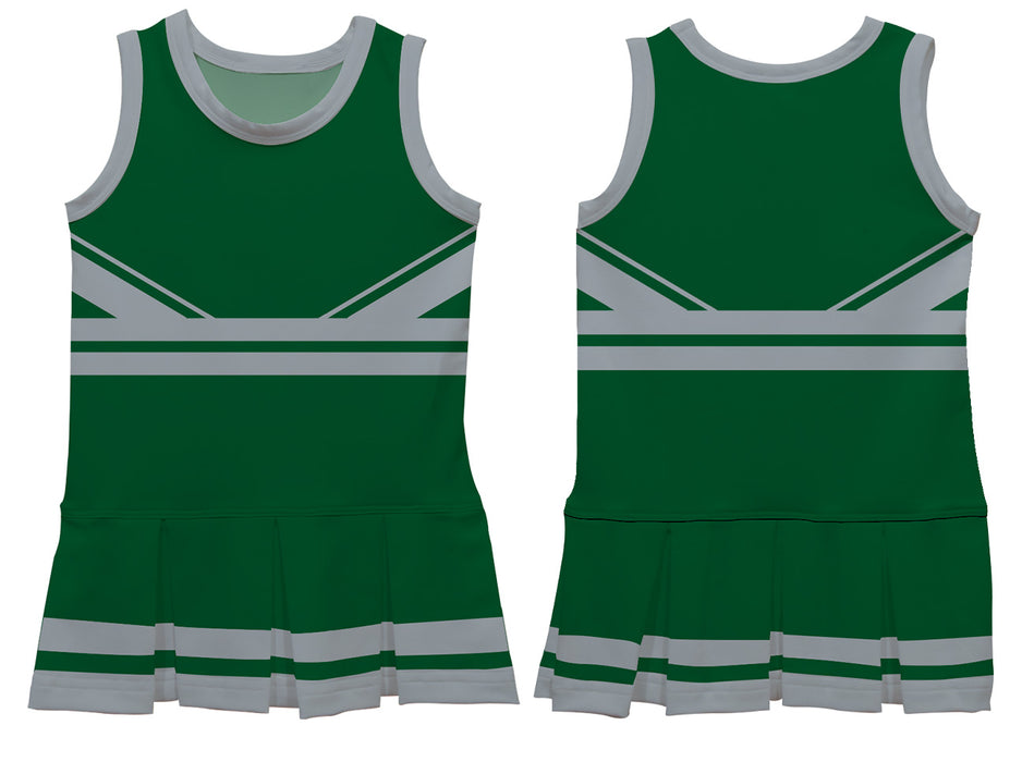 Green and Gray Sleeveless Chearleader Dress - Vive La Fête - Online Apparel Store