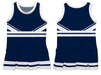 Navy and White Sleeveless Chearleader Dress - Vive La Fête - Online Apparel Store