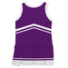 Purple and White Sleeveless Chearleader Dress - Vive La Fête - Online Apparel Store