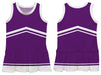 Purple and White Sleeveless Chearleader Dress - Vive La Fête - Online Apparel Store
