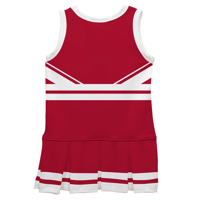 Red and White Sleeveless Chearleader Dress - Vive La Fête - Online Apparel Store
