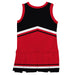 Red Black and White Sleeveless Chearleader Dress - Vive La Fête - Online Apparel Store