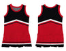 Red Black and White Sleeveless Chearleader Dress - Vive La Fête - Online Apparel Store
