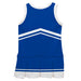 Royal and White Sleeveless Chearleader Dress - Vive La Fête - Online Apparel Store