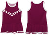 Maroon and White Sleeveless Cheerleader - Vive La Fête - Online Apparel Store