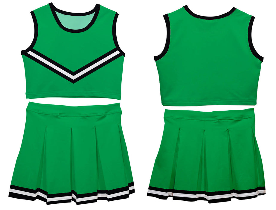 Green Black Sleeveless Cheerleader - Vive La Fête - Online Apparel Store