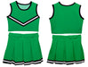 Green Black Sleeveless Cheerleader - Vive La Fête - Online Apparel Store