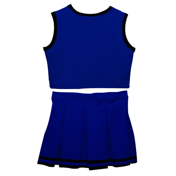Blue Black Sleeveless Cheerleader - Vive La Fête - Online Apparel Store