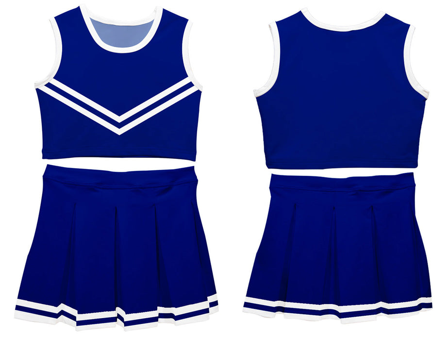Blue White Sleeveless Cheerleader - Vive La Fête - Online Apparel Store
