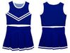 Blue White Sleeveless Cheerleader - Vive La Fête - Online Apparel Store