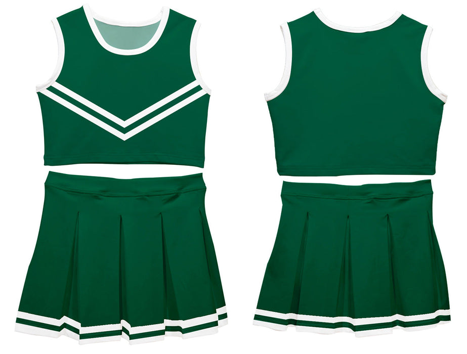 Green White Sleeveless Cheerleader - Vive La Fête - Online Apparel Store
